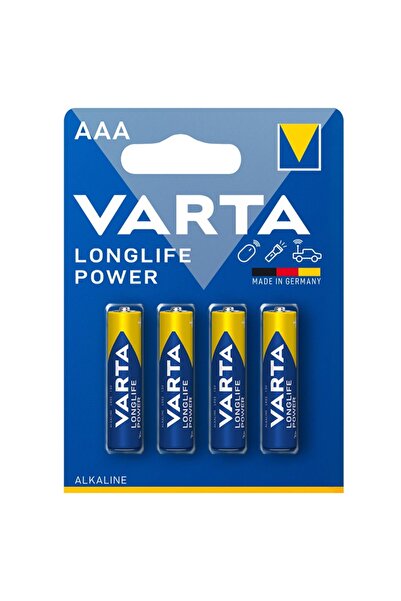 Varta Alkaline batteries LR3 AAA LongLife Power 4pcs/blister 4903/4B