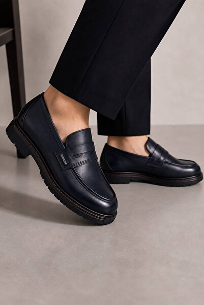 Pierre Cardin PREMIUM LACİVERT BABET AYAKKABI