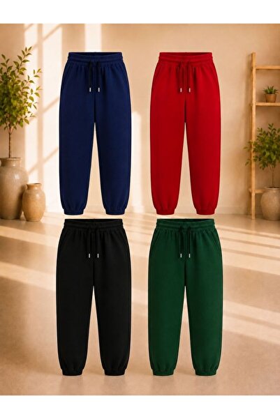 cm buseyiz Busekids Unisex Children's 4-Piece Seasonal Sweatpants Set