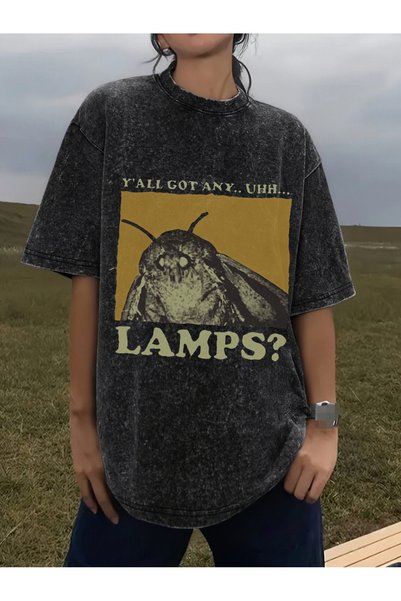 MSEF تي شيرت نسائي من Moth Meme Streetwear Vintage، قميص قطني للجنسين