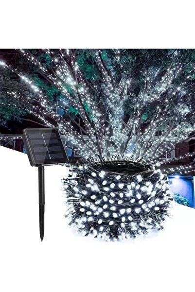 Generic Ghirlandă luminoasă cu încărcare solară, 300 LED-uri alb rece