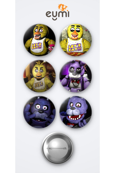 Eymi Design Five Nights at Freddy's Chica The Chicken Oyun ve Bonnie The Bunn...