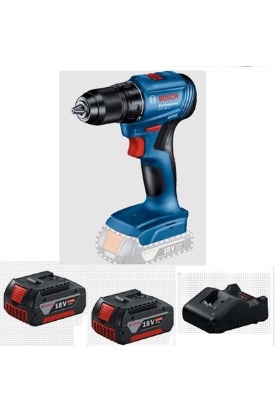 Bosch GSB 185-LI Akülü Vidalama 18 V 4.0 Ah Çift Akülü