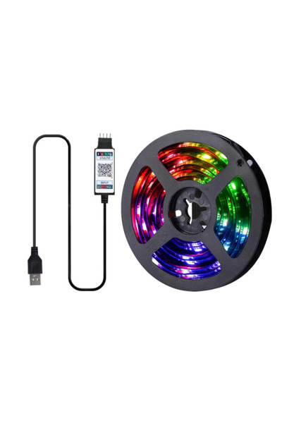 OEM Kit Banda RGB LED TV modulara 4 prinderi cu Bluetooth 021AB