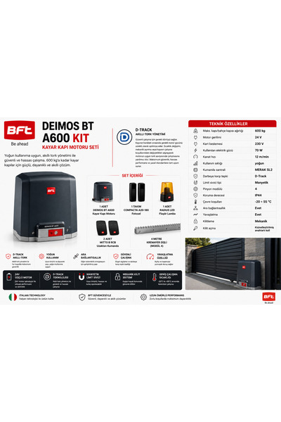 DEIMOS BT A600 TEK MOTOR