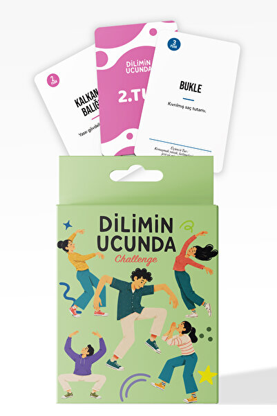 Planet Butik Dilimin Ucunda Card Game - Challenge