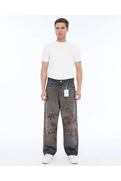 BAGGY PANTOLON ÇÖL GRİ