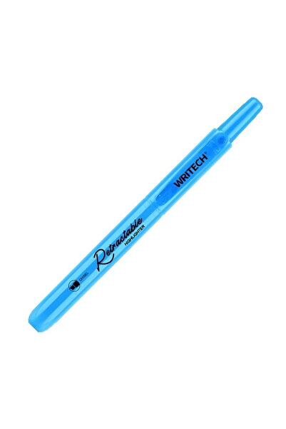 Writech قلم تحديد W-805S باللون الأزرق النيون