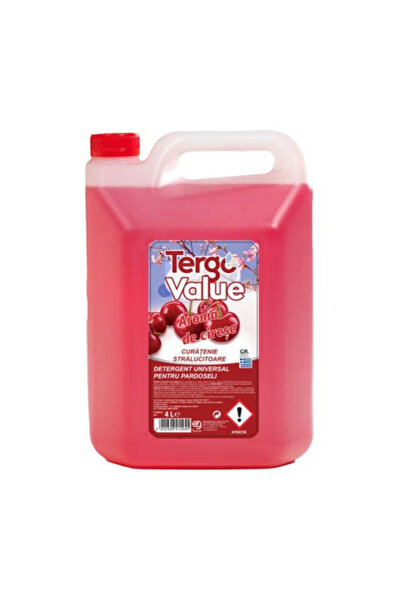 TERGOO Universal Floor Detergent - Tergo Value Cherry Flavor, 4000 ml
