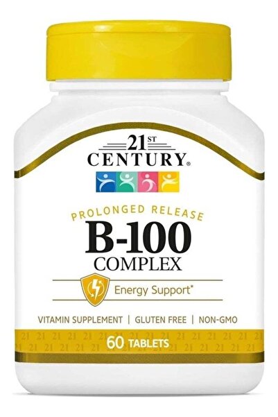 21st Century B-100 Complex Prolonged Release 60 Tablets