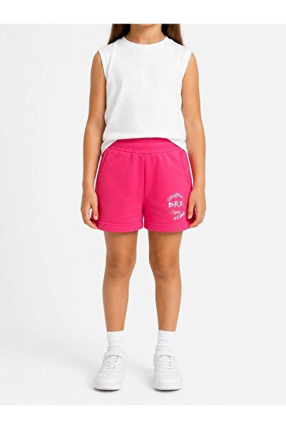 BRZ KIDS Girl's Fuchsia Color Shorts