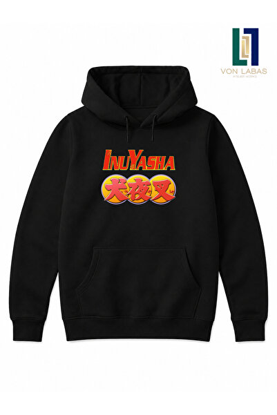 Grafftee Clothing Φούτερ Inuyasha Anime με στάμπα και 3 κλωστές, Premium ποιό...