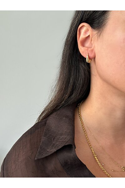 ringbox Gold Small Stone Earrings