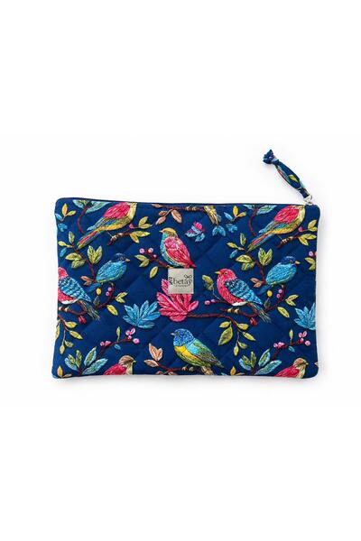 Betay Studio Betay Kapitone Fermuarlı Laptop Bilgisayar Kılıfı 29x39cm