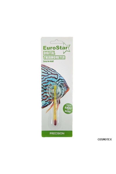 EuroStar CSMO-TEX Euro Sarı Cam Cıvalı Derece (141834) 6 cm