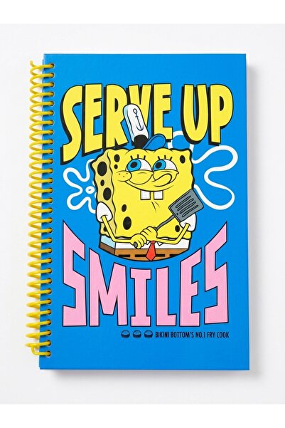 Space Sünger Bob Kareli Defter