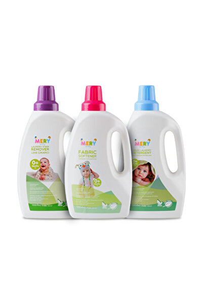 Mery Baby Çamaşır Bakım Üçlüsü