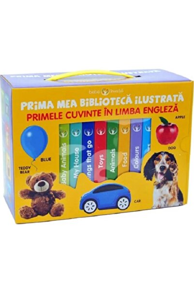 Litera Bebe invata. Prima mea biblioteca ilustrata: Primele cuvinte in limba ...