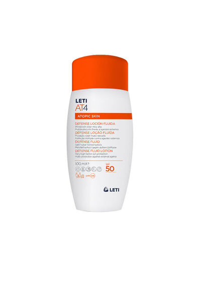 Leti PHARMA LETIAT4 Loțiune fluidă de apărare pentru piele atopică SPF50 100 ml