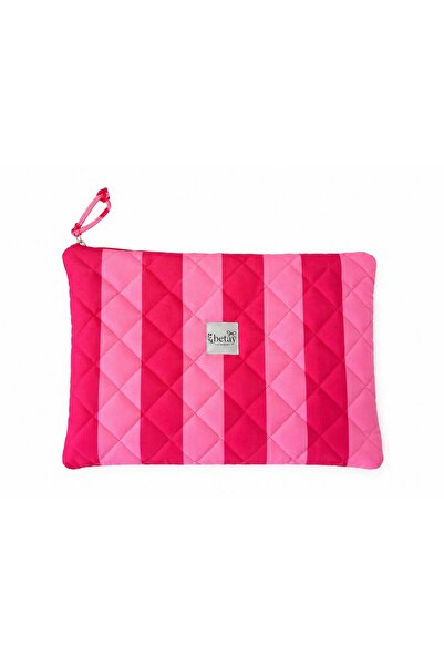 Betay Studio Betay Kapitone Fermuarlı Laptop Bilgisayar Kılıfı 29x39cm