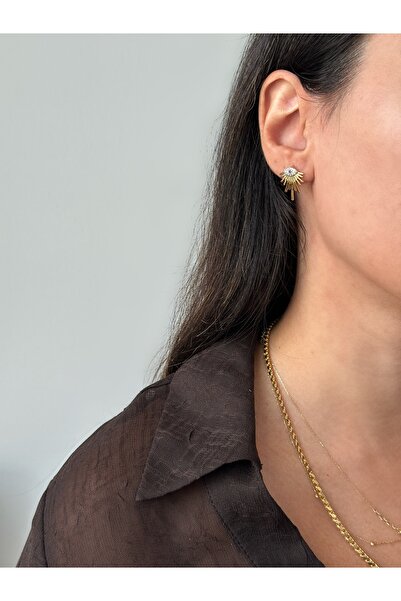 ringbox Gold Eye Model Earrings