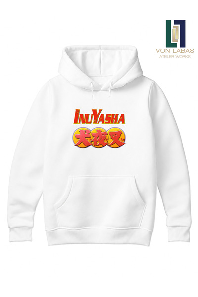 Grafftee Clothing Φούτερ Inuyasha Anime με στάμπα και 3 κλωστές, Premium ποιό...