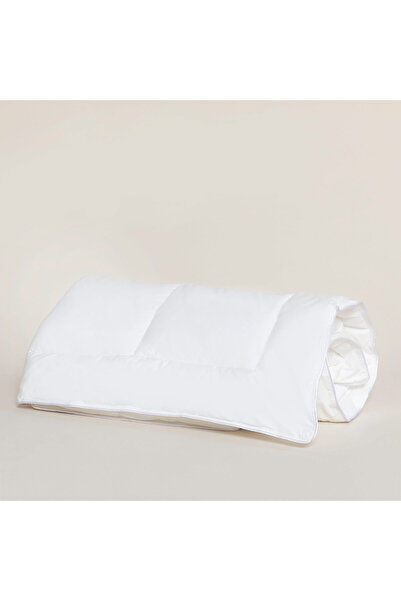 Chakra Microgel Baby Quilt White