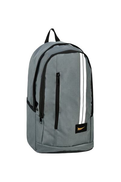 GALB LEATHER Unisex Gray Sports Backpack Cod 2300S