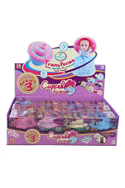JUST TOYS Καπκέικ 3 Κούκλες Πριγκίπισσες Έκπληξη - 12 Σχέδια