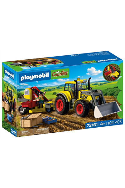 Playmobil ΜΕΓΑΛΟ ΤΡΑΚΤΕΡ ΜΕ ΣΠΑΡΤΙΚΗ ΜΗΧΑΝΗ ΠΑΤΑΤΩΝ