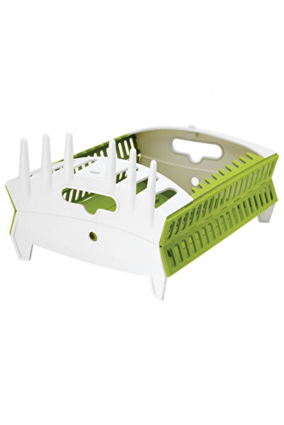 Generic Tavă pliabilă din plastic pentru uscat vase 34 x 30 x 15 cm