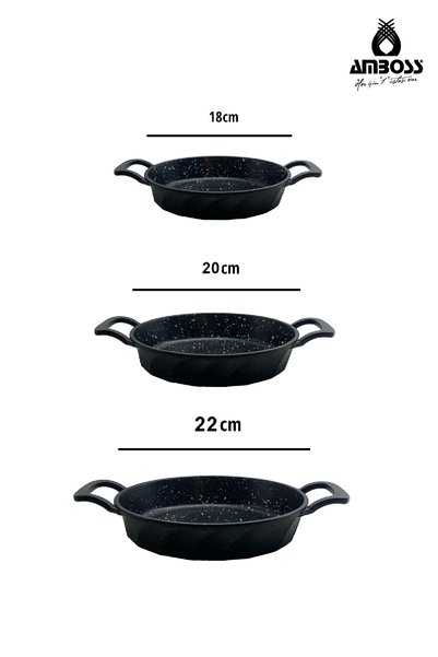 Amboss Jasper 3 Piece Cast Iron Sahan Set