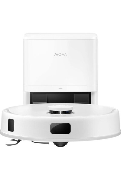 MOVA Robot vacuum cleaner E20, 5000 Pa, white, 320x320x96mm, White