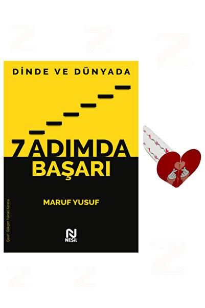 Nesil Yayınları Maruf Yusuf Dinde ve Dünyada 7 Adımda Başarı Özel Tasarım Kal...