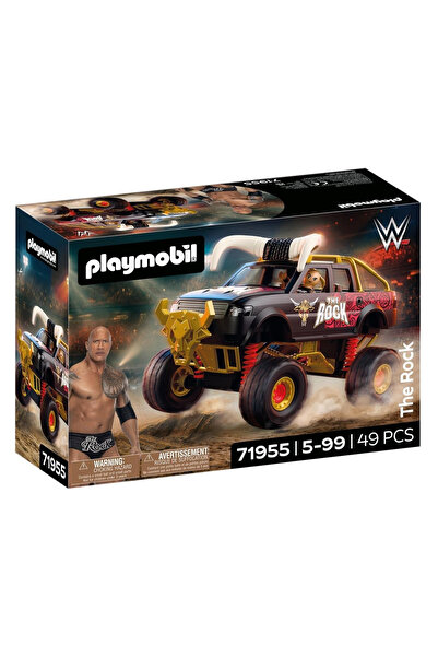Playmobil WWE ΤΟ ΦΟΡΤΗΓΟ ΤΟΥ ΝΤΕ ΡΟΚ