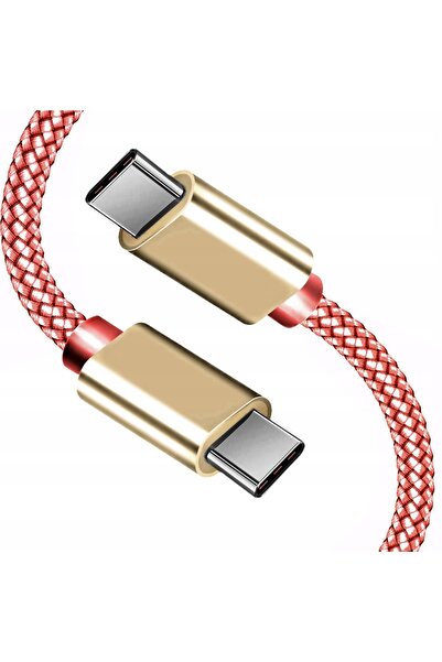 Koanni Cablu USB-C ranforsat, cu încărcare rapidă, cablu PD lung de 2m