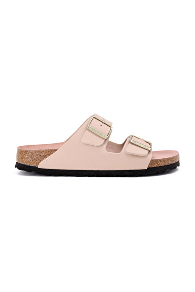 Birkenstock Arizona BF Triples Yeni Bej/Pembe Kil