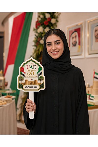 Generic UAE National Day 2026 Heritage Arch Photo Prop – 5mm Foam Board