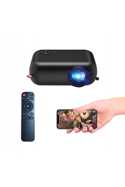 ITIMPORT PROIECTOR PORTABIL CU TELECOMANDĂ PÂNĂ LA 170 INCI BLUETOOTH FullHD