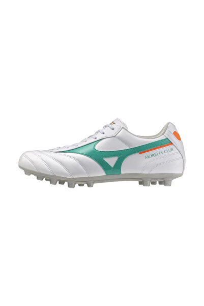 MIZUNO Morelia 2 Club Men's Astroturf Field Shoes White / Green