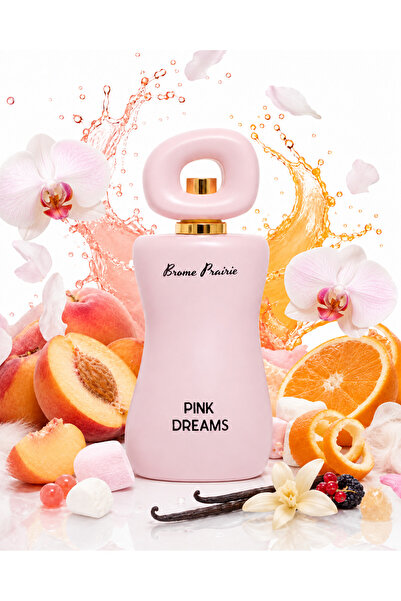 Brome Prairie Pink Dreams Perfume 100ml – Sweet Floral Fruity Long-Lasting Fr...
