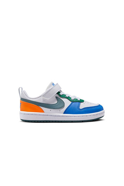 Nike COURT BOROUGH LOW RECRAFT DV5457-105 Cırt Cırtlı Çocuk Günlük Ayakkabı D...
