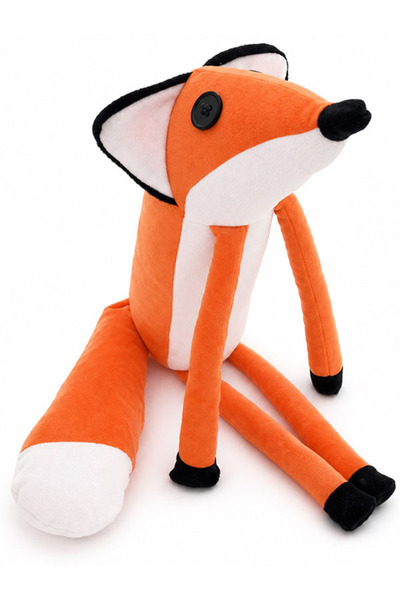 MY toys Küçük Prens Animasyon Filmi Düğme Gözlü Uyku Arkadaşı Tilki Peluş Oyu...