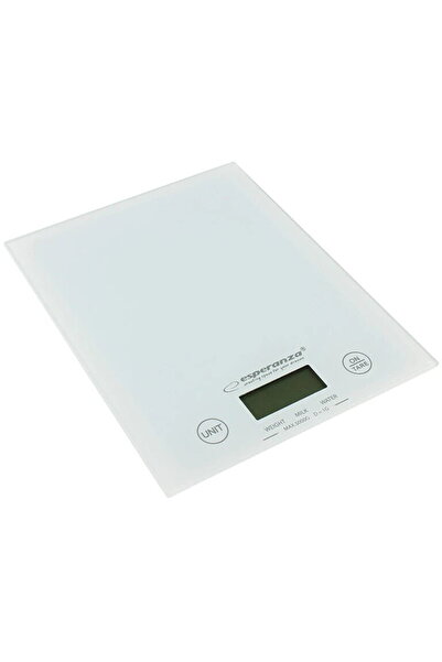 ESPERANZA Lemon EKS002W digital kitchen scale, glass, max 5 kg, touchpad