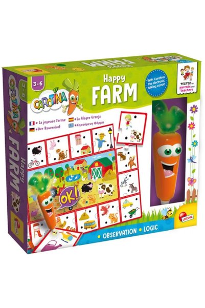 REAL FUN TOYS Καροτίνα Ηλεκτρονική Η Φάρμα - 79988