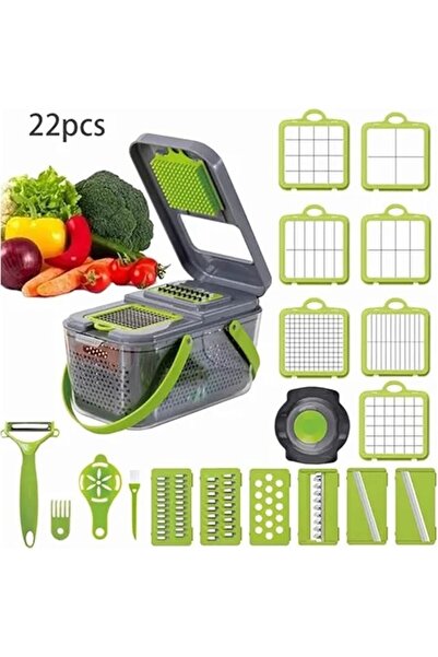 Generic Răzătoare julienne pentru morcovi, cartofi, salată de fructe, cu stre...