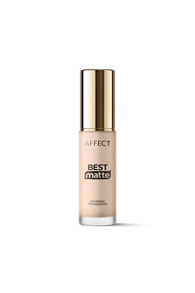 AFFECT Cel mai bun fond de ten matifiant și cu acoperire completă - 1N 30ml
