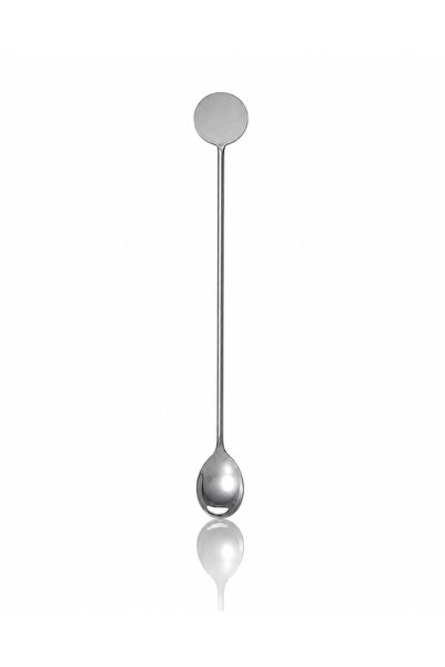 ARVALE Long Handle Metal Stirring Spoon – Round Tip Cocktail, Coffee, Latte, ...