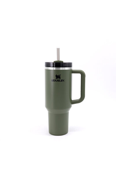 Stanley كوانشر إتش 2.0 فلوستيت 10-12552-071 ترمس مع شفاطة 1.18 لتر كاكي