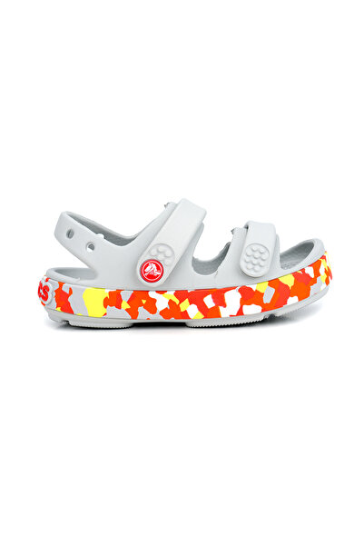 Crocs Crocband Glow Confetti Band 212528-1X8 Çocuk Terlik Gri